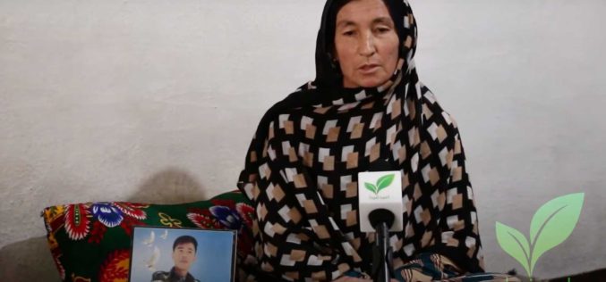 یوه مور چې خپل زوی یې له لاسه ورکړی دی